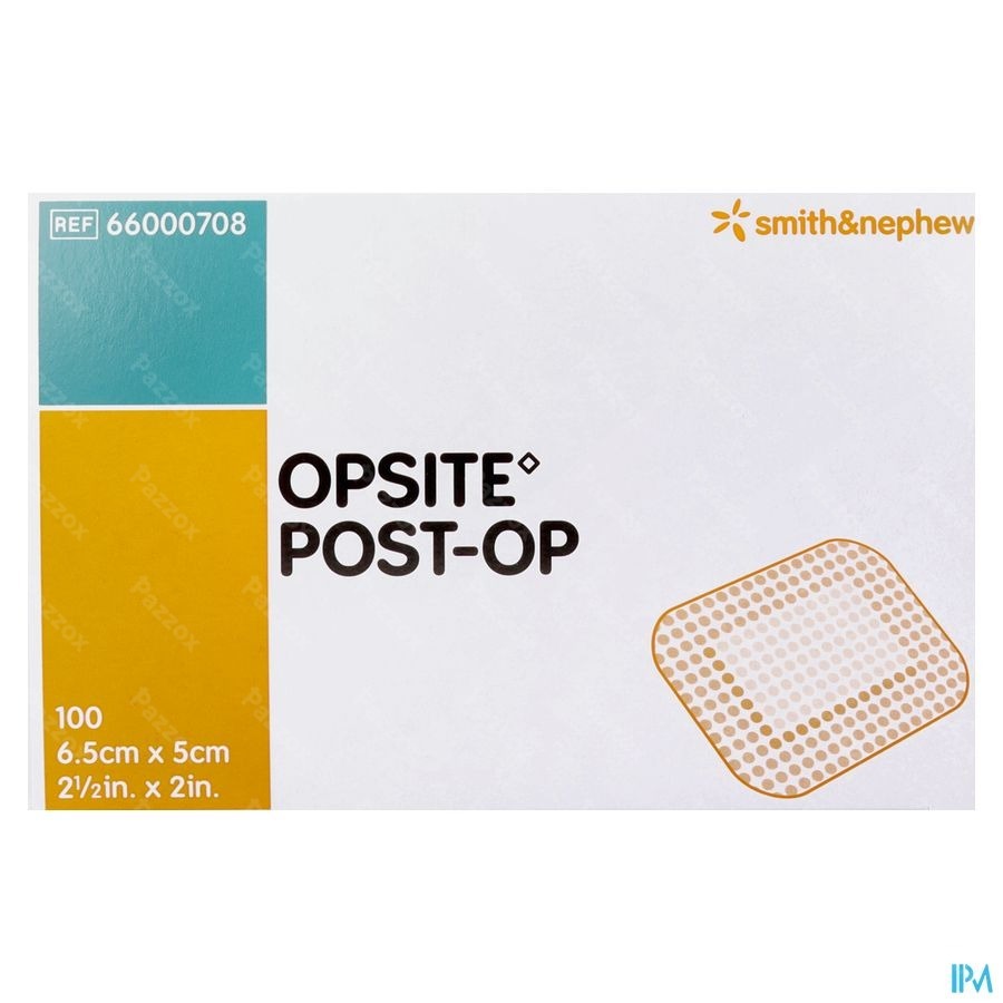 Opsite Post Op N 6,5cmx 5,0cm 100 66000708