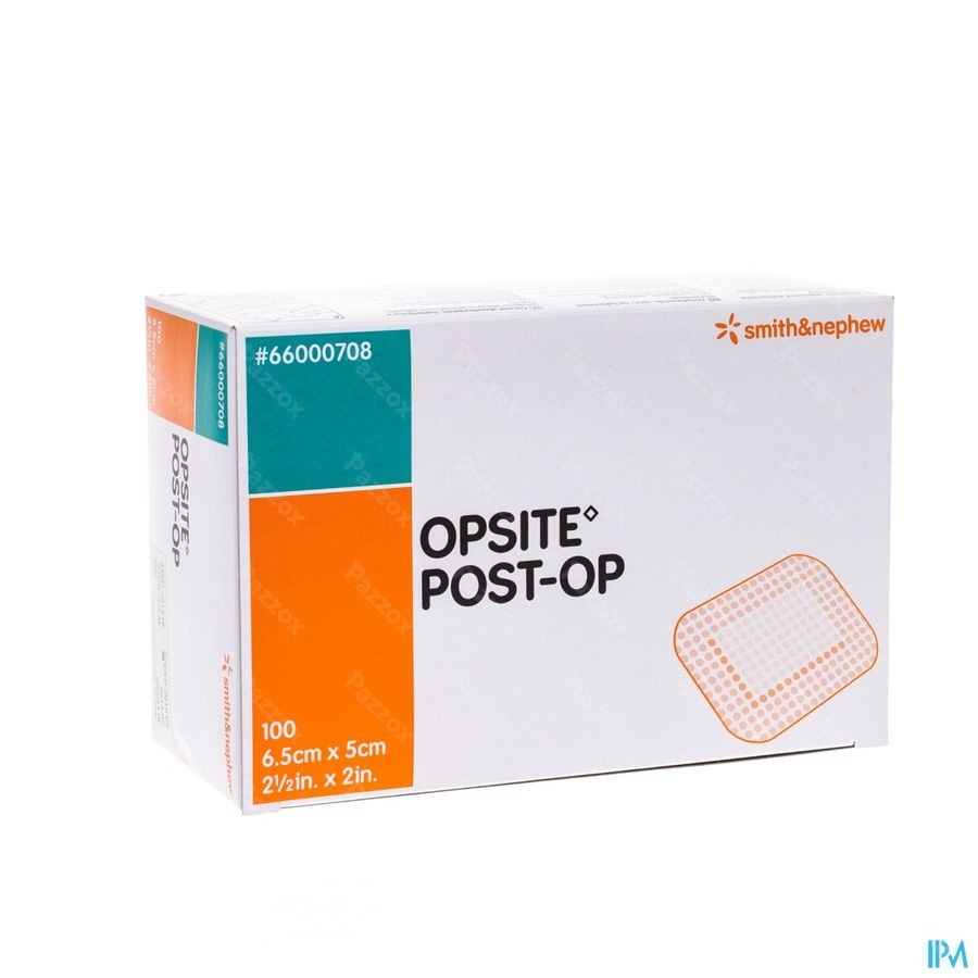 Opsite Post Op N 6,5cmx 5,0cm 100 66000708