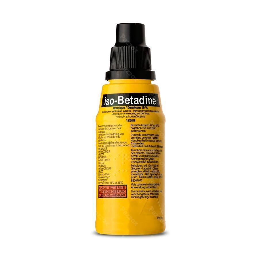 Iso-Betadine Dermicum 10% 125ml