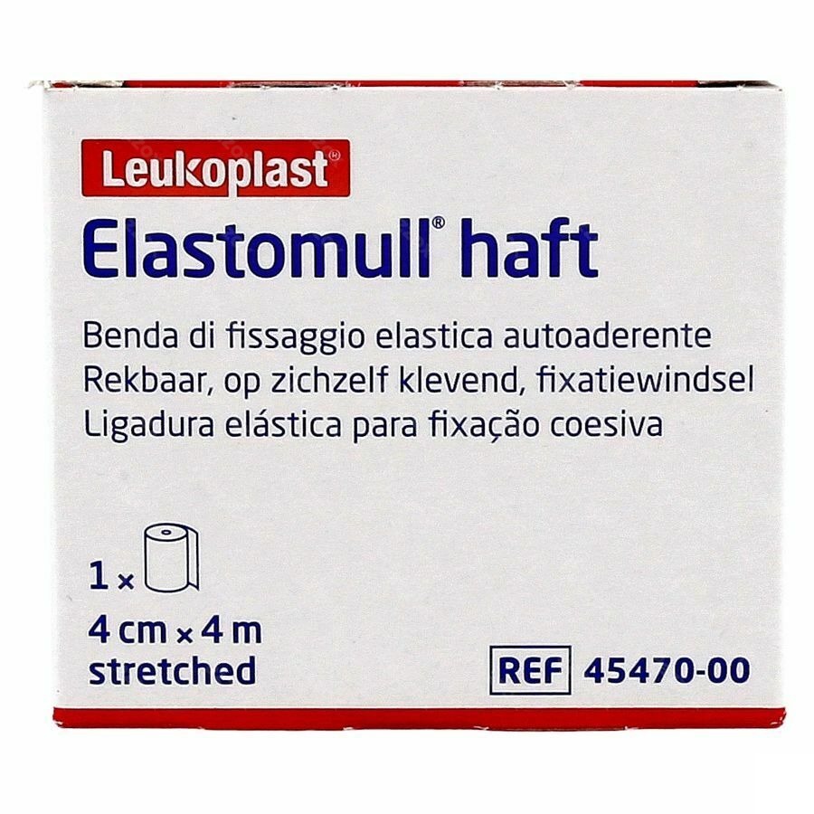 Elastomull Haft Fixatiewindel Coh. 4cmx4m 4547000
