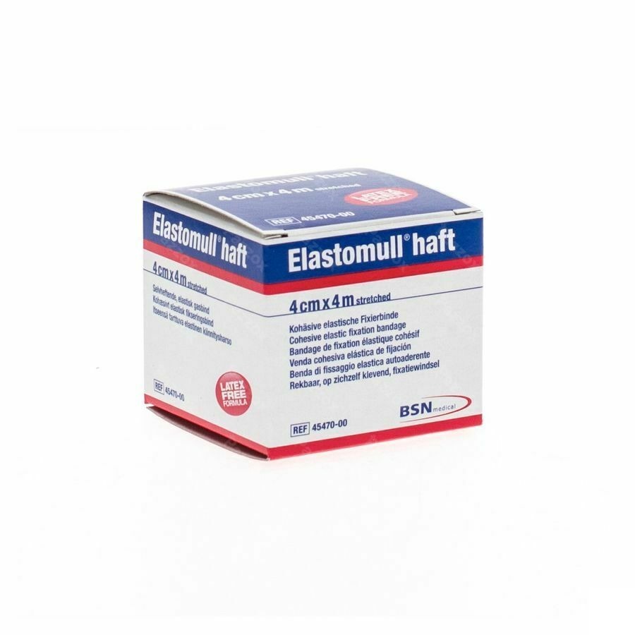 Elastomull Haft Fixatiewindel Coh. 4cmx4m 4547000