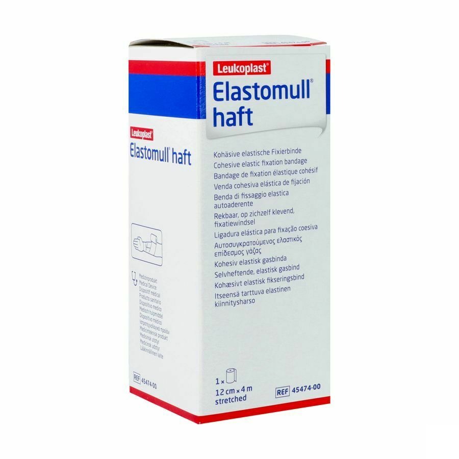 Elastomull Haft Fixatiewindel Coh. 12cmx4m 4547400
