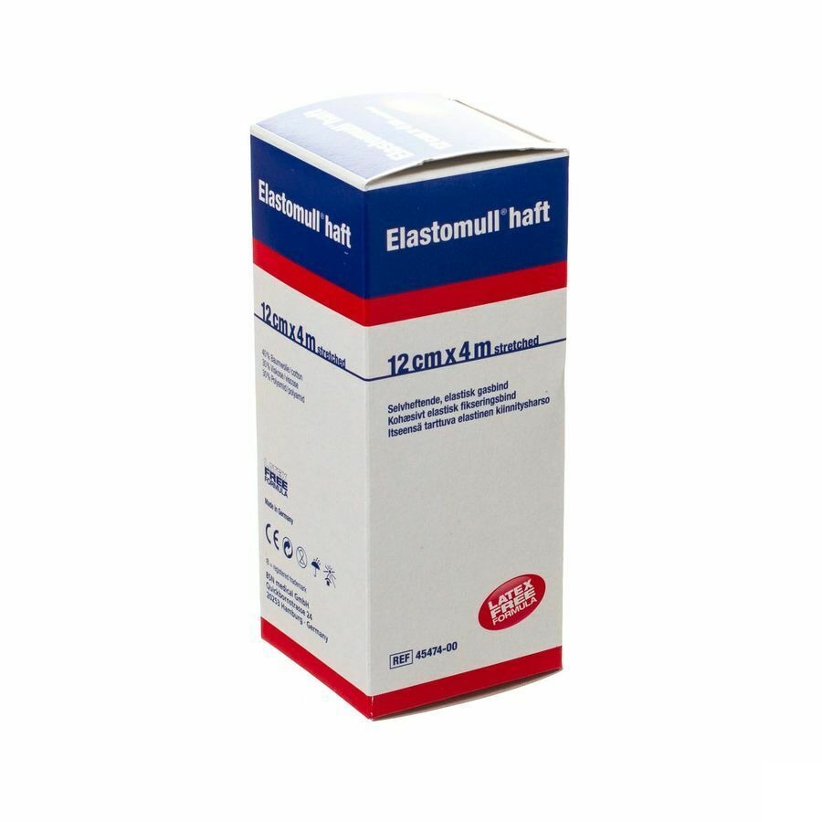 Elastomull Haft Fixatiewindel Coh. 12cmx4m 4547400