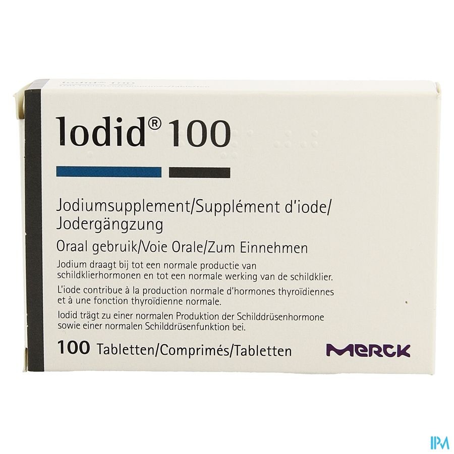 Iodid Tabl 100x100ug