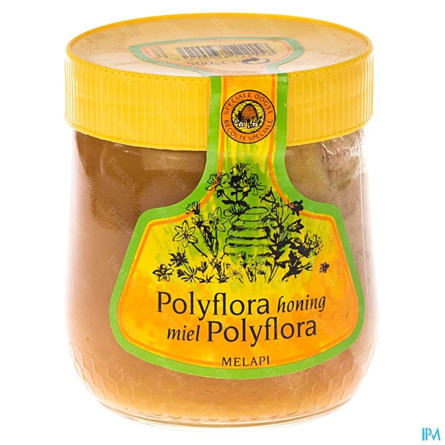 Melapi Honing Polyflora Zacht 500g 5531 Revogan