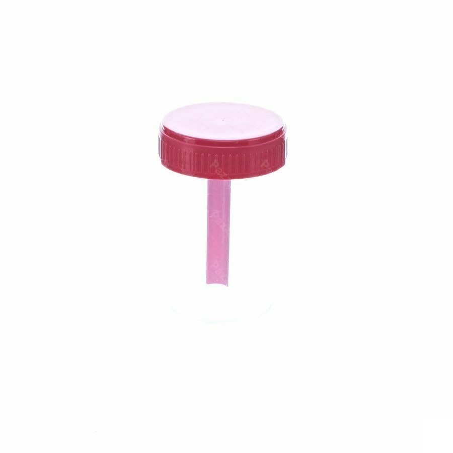 Pot Stoelgang Deksel+lepel 60ml N/st Vf-med