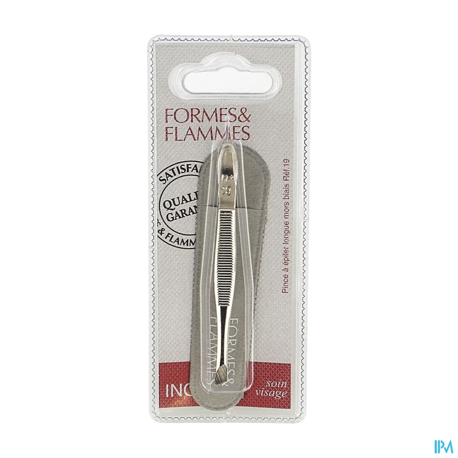 Formes&flammes 19 Pincet Epil Lang Schuin afbeelding 1