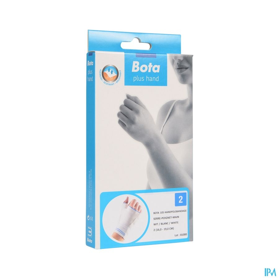 Bota Handpolsband+duim 105 White N2