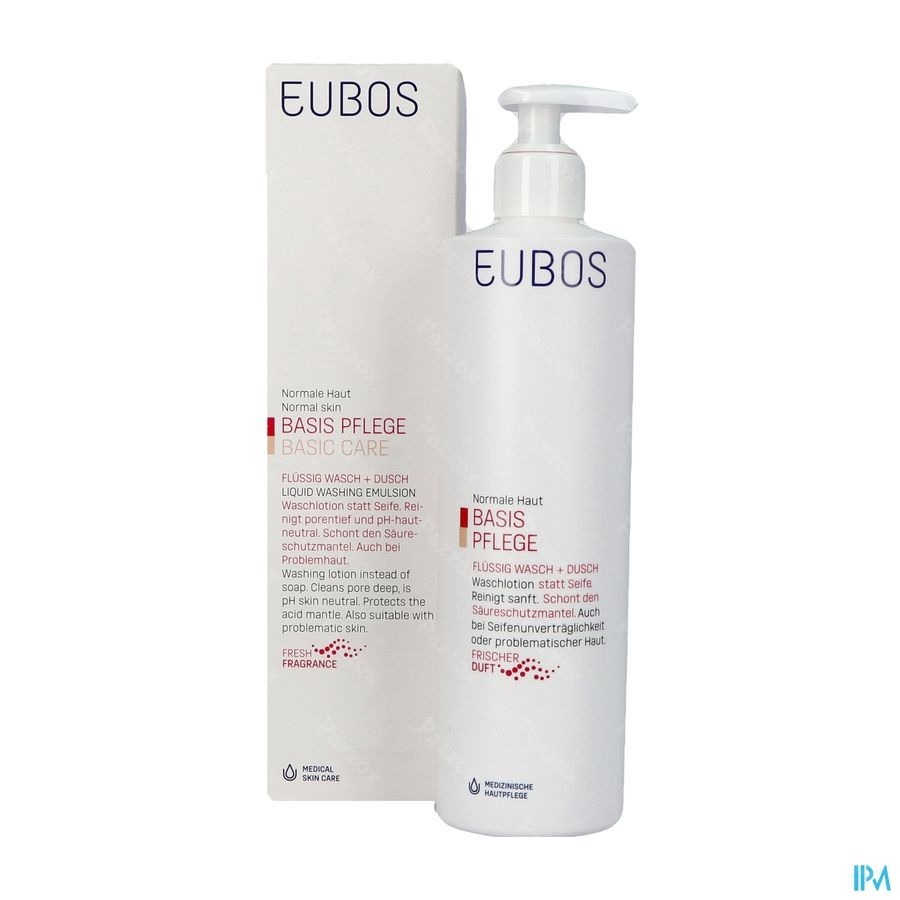 Eubos Zeep Vloeibaar Roze Parf 400ml