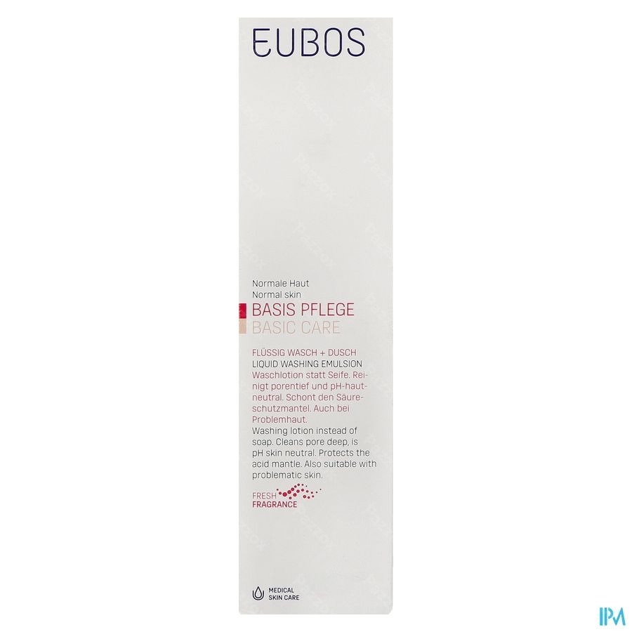 Eubos Zeep Vloeibaar Roze Parf 400ml