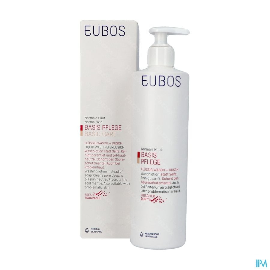 Eubos Zeep Vloeibaar Roze Parf 400ml
