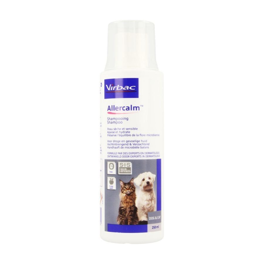 Allerderm Allercalm Sh Dermato Hond+kat 250ml