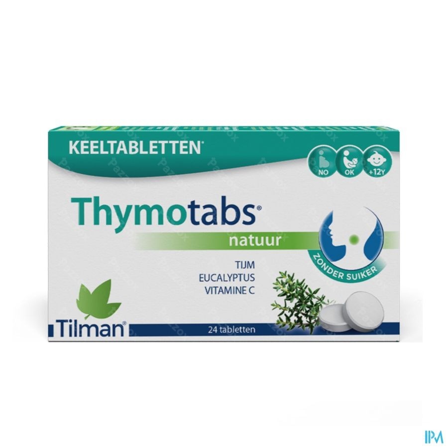 Thymo Tabs Natuur Zuigtabl 24