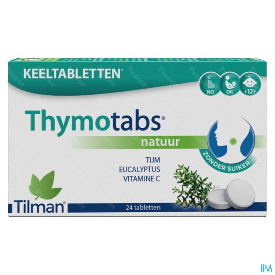 Thymo Tabs Natuur Zuigtabl 24