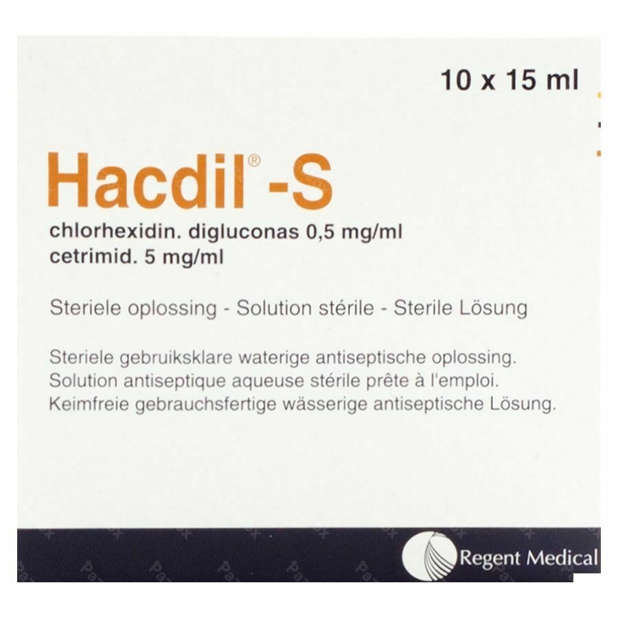 Hacdil-s 10x 15ml Ud Bottelpack