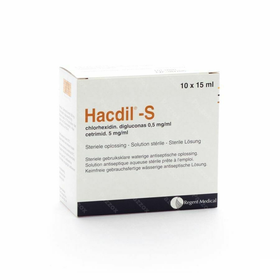 Hacdil-s 10x 15ml Ud Bottelpack