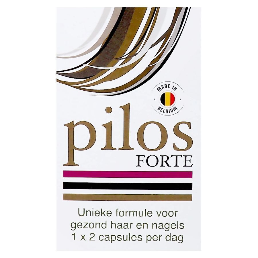 Pilos Forte Voedingssupplement Haar en Nagels 2x30 Capsules