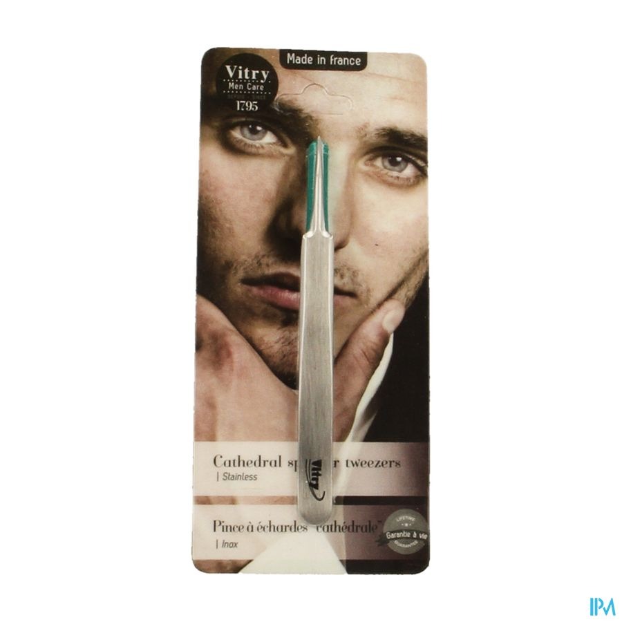 Splinterpincet "katedraal" Inox