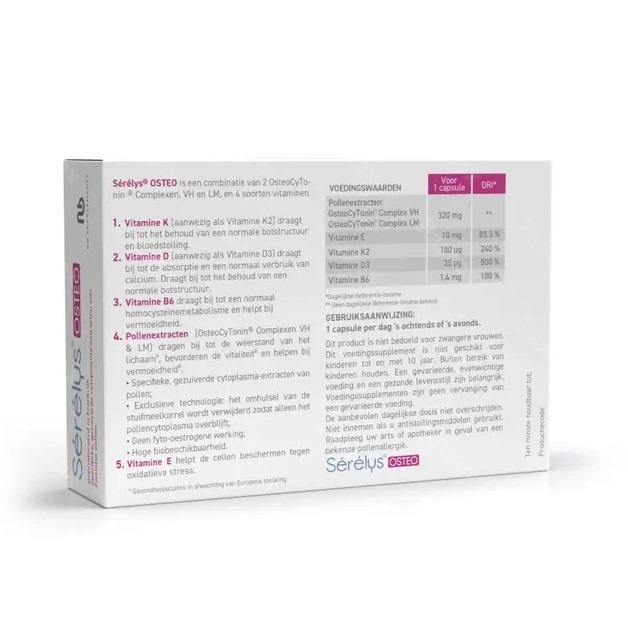 Sérélys Osteo 30 Capsules