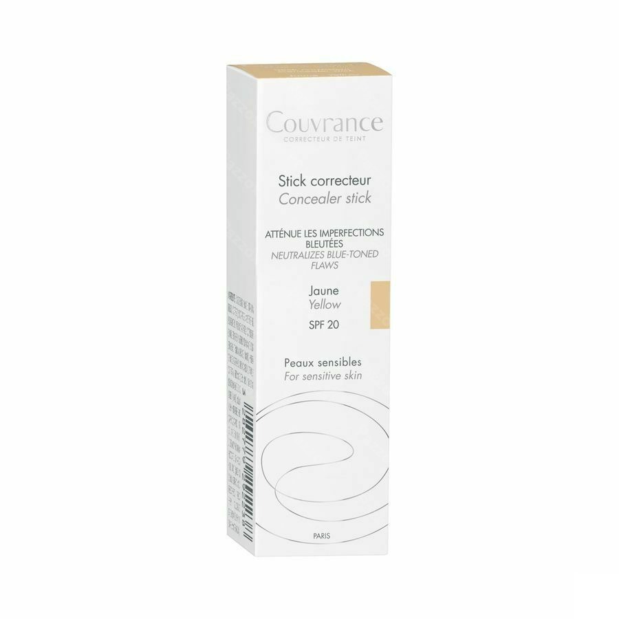 Avène Couvrace Correctiestick Geel - Neutraliseert blauwe tinten