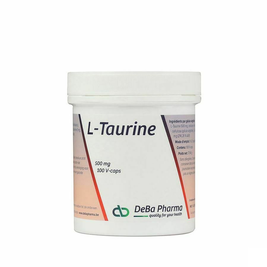 DeBa Pharma L-Taurine 100 Capsules