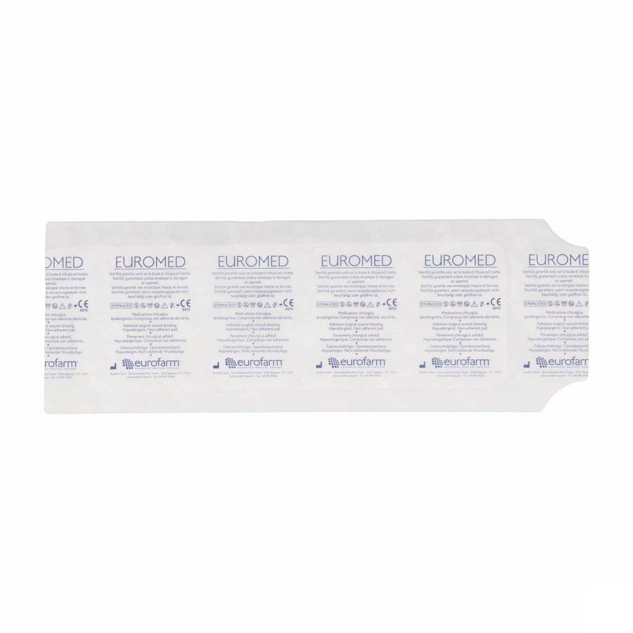 Euromed 10x30cm 1 Eilandpleister Adh Steriel
