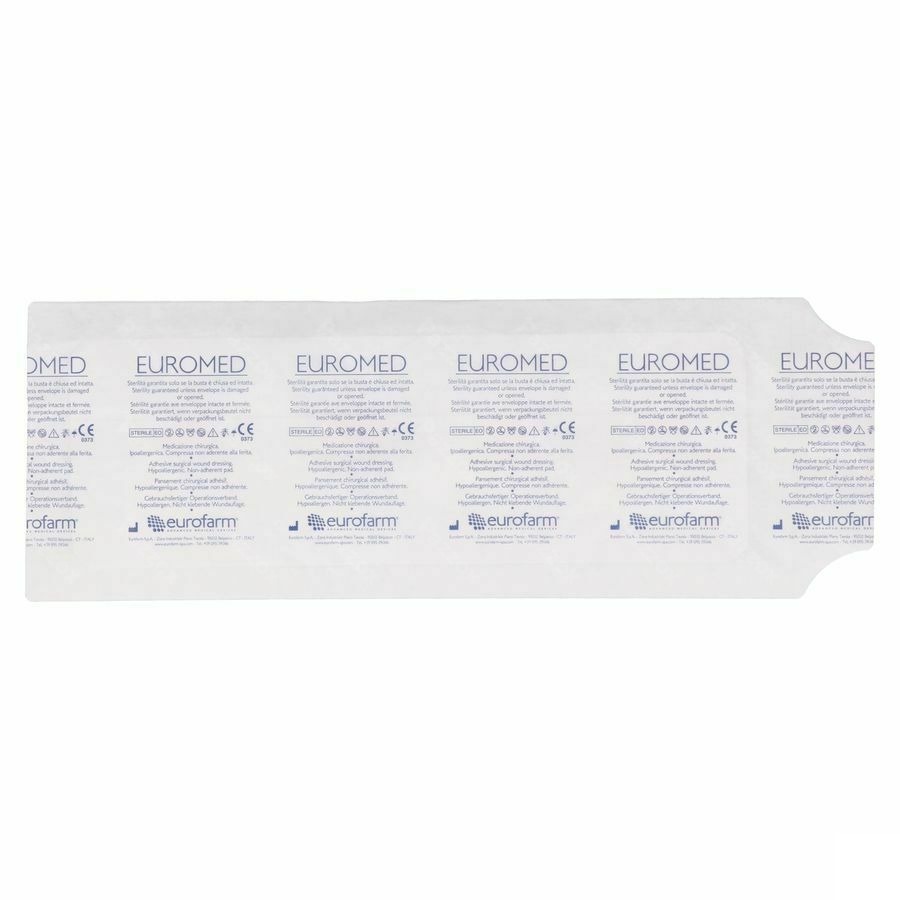 Euromed 10x30cm 1 Eilandpleister Adh Steriel