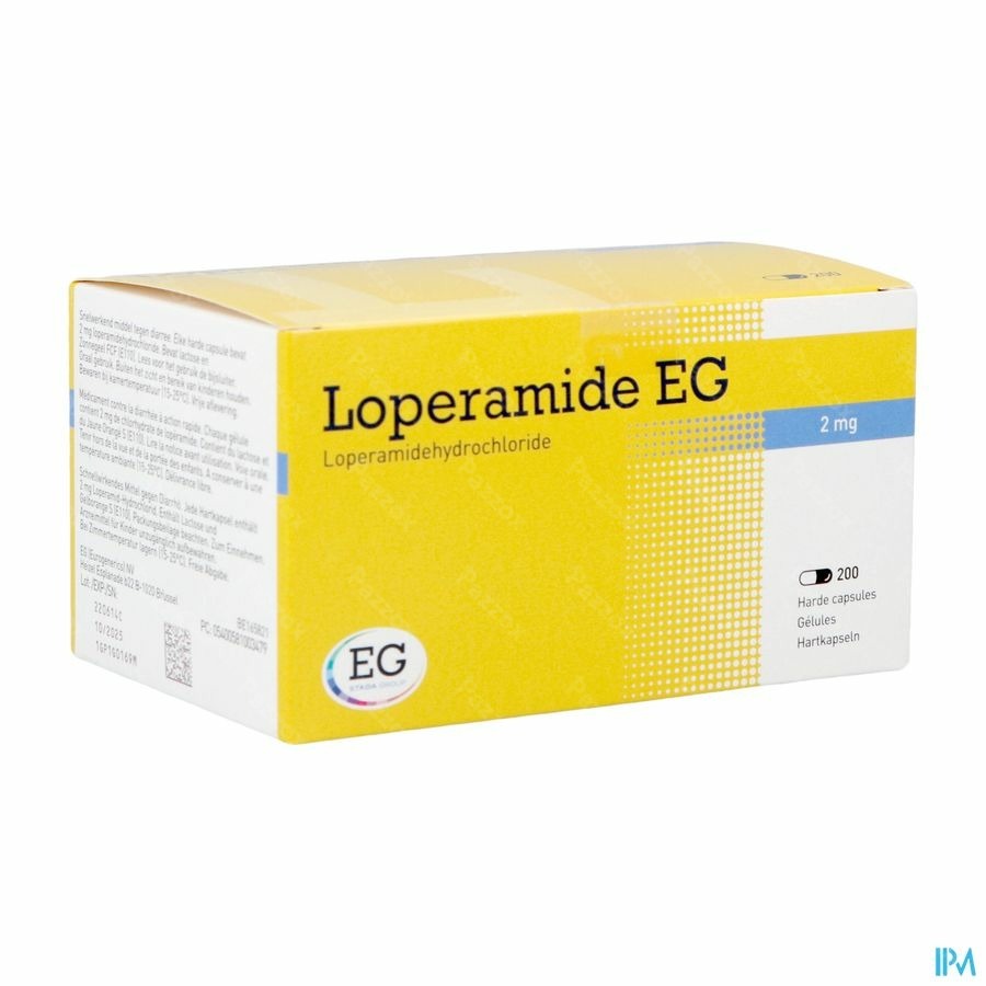 Loperamide EG Caps 200X2Mg