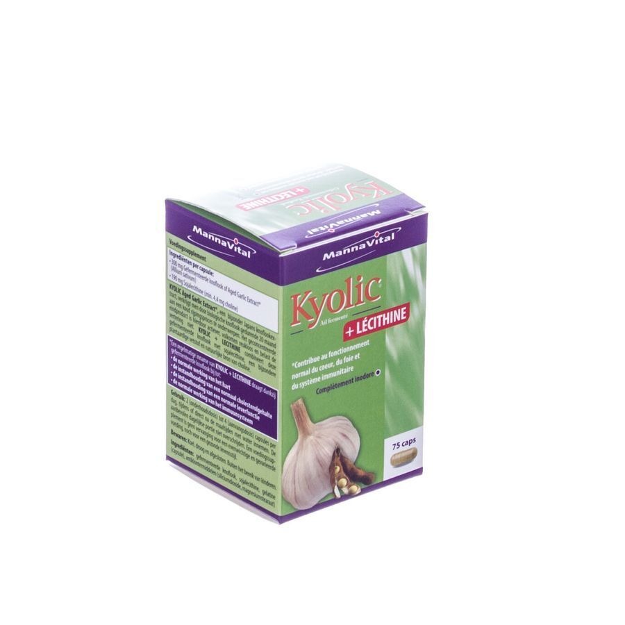 Mannavital Kyolic + Lecithine Caps 75