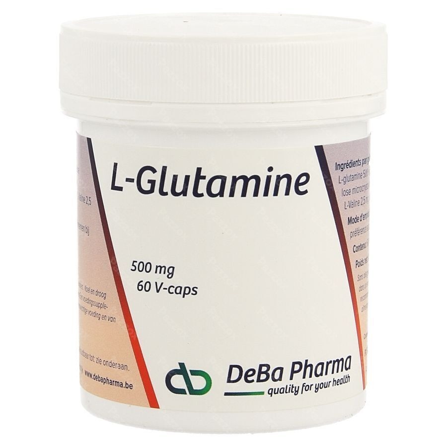 DeBa Pharma L-Glutamine 60 Capsules