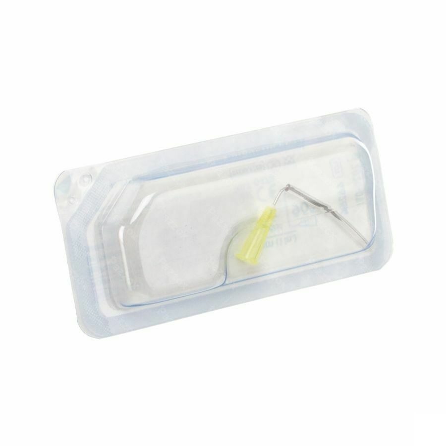 Hubnerpuntnaald 20g 25mm Gebogen