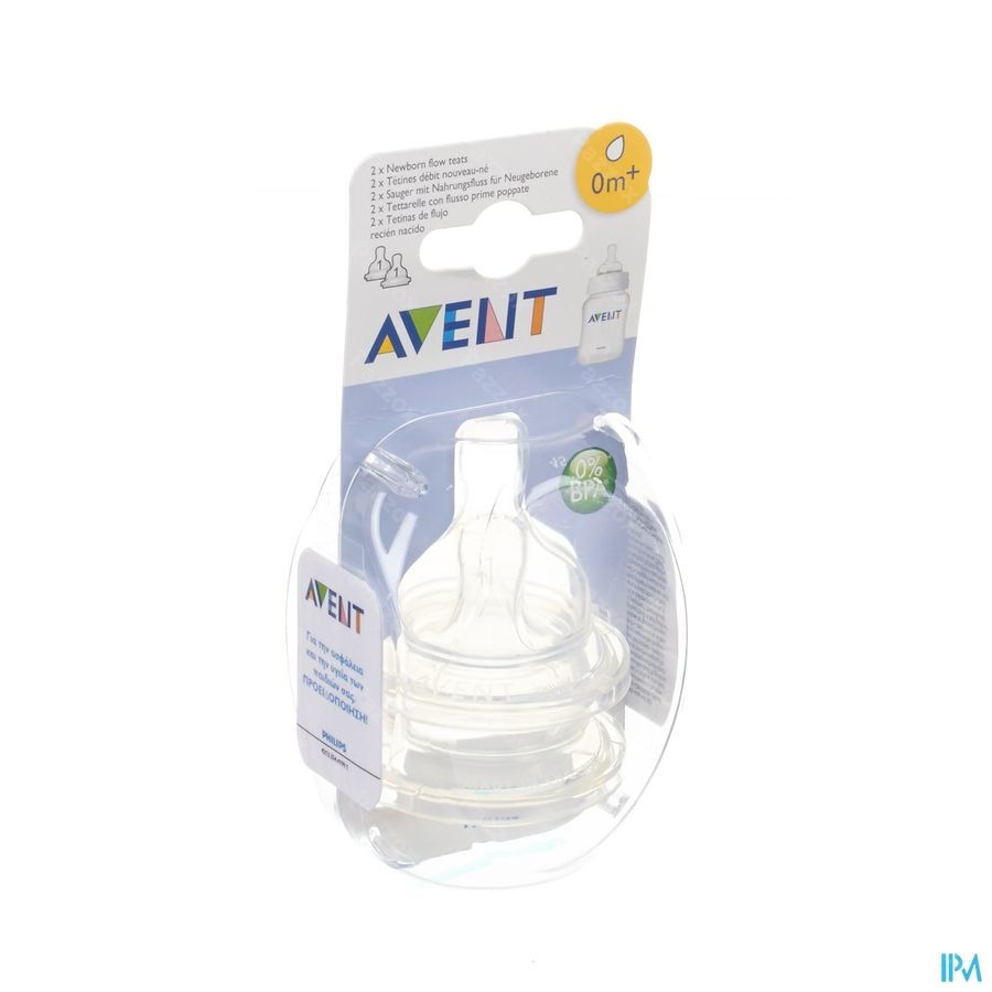 Phillips Avent Zuigspeen Pasgeborenen 1gat 2 SCF631/27