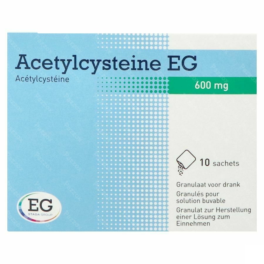 Acetylcysteine EG Sach 10X600Mg