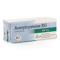Acetylcysteine Eg 600mg Bruistabl 10x600mg