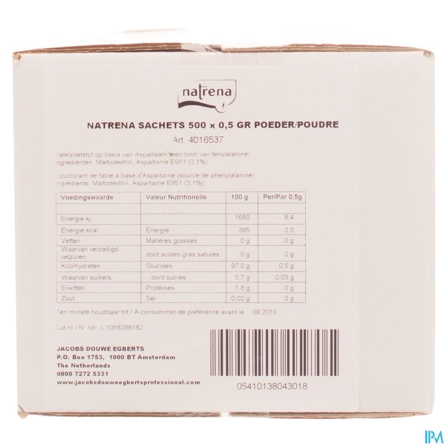Natrena Pdr Zakje 500