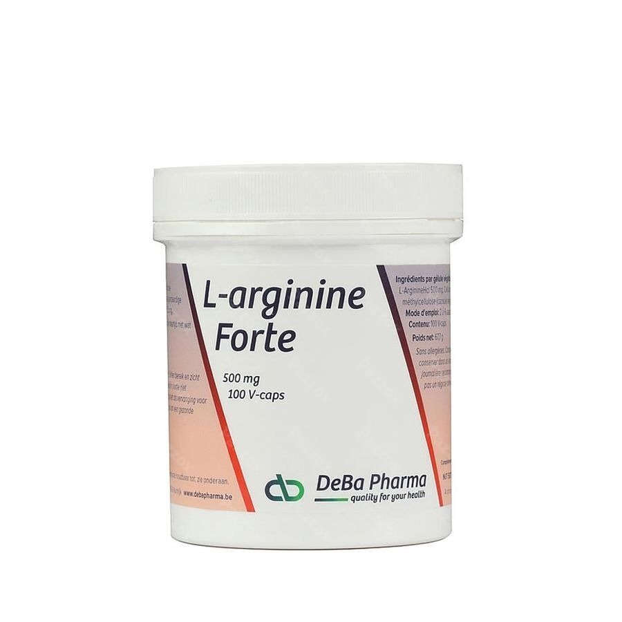 DeBa Pharma L-arginine Forte 100 Capsules