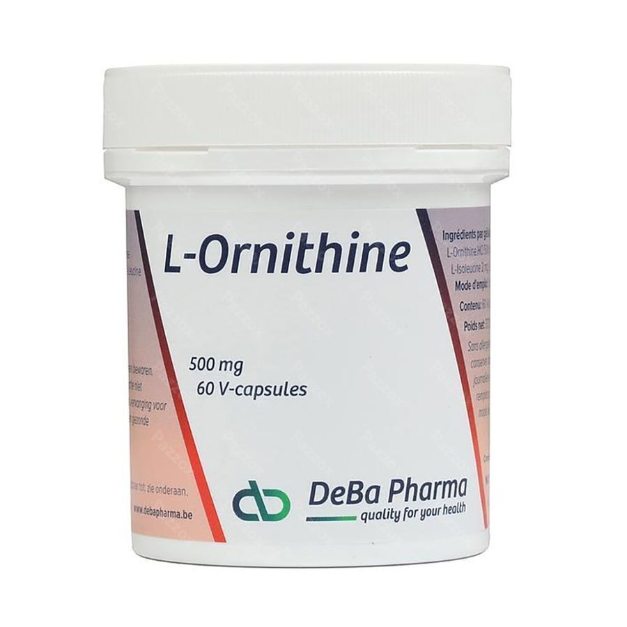 l-ornithine Caps 60x500mg Deba
