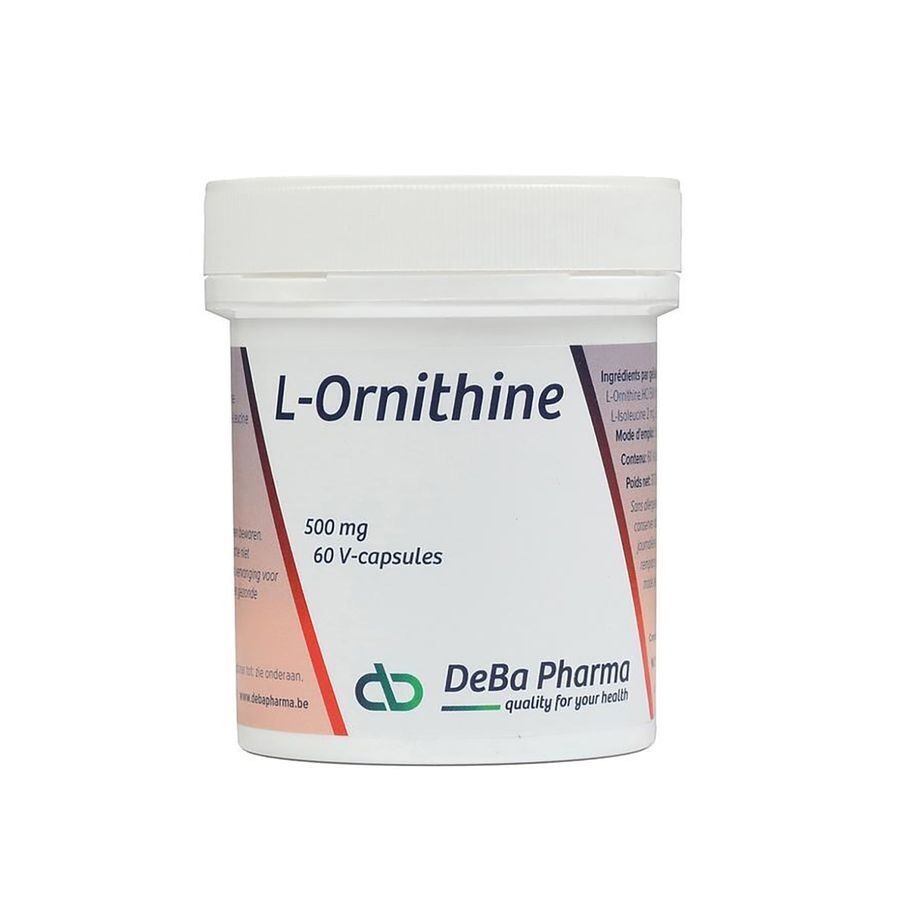 l-ornithine Caps 60x500mg Deba
