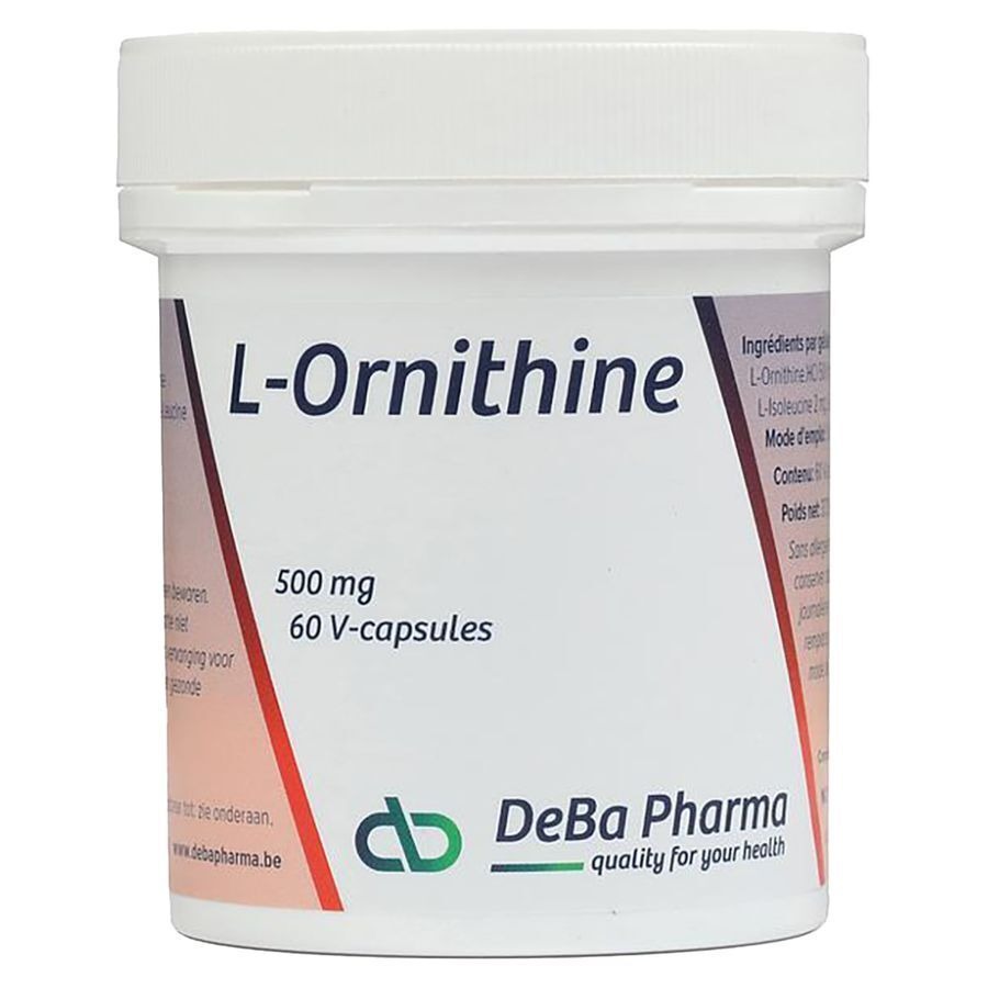 l-ornithine Caps 60x500mg Deba