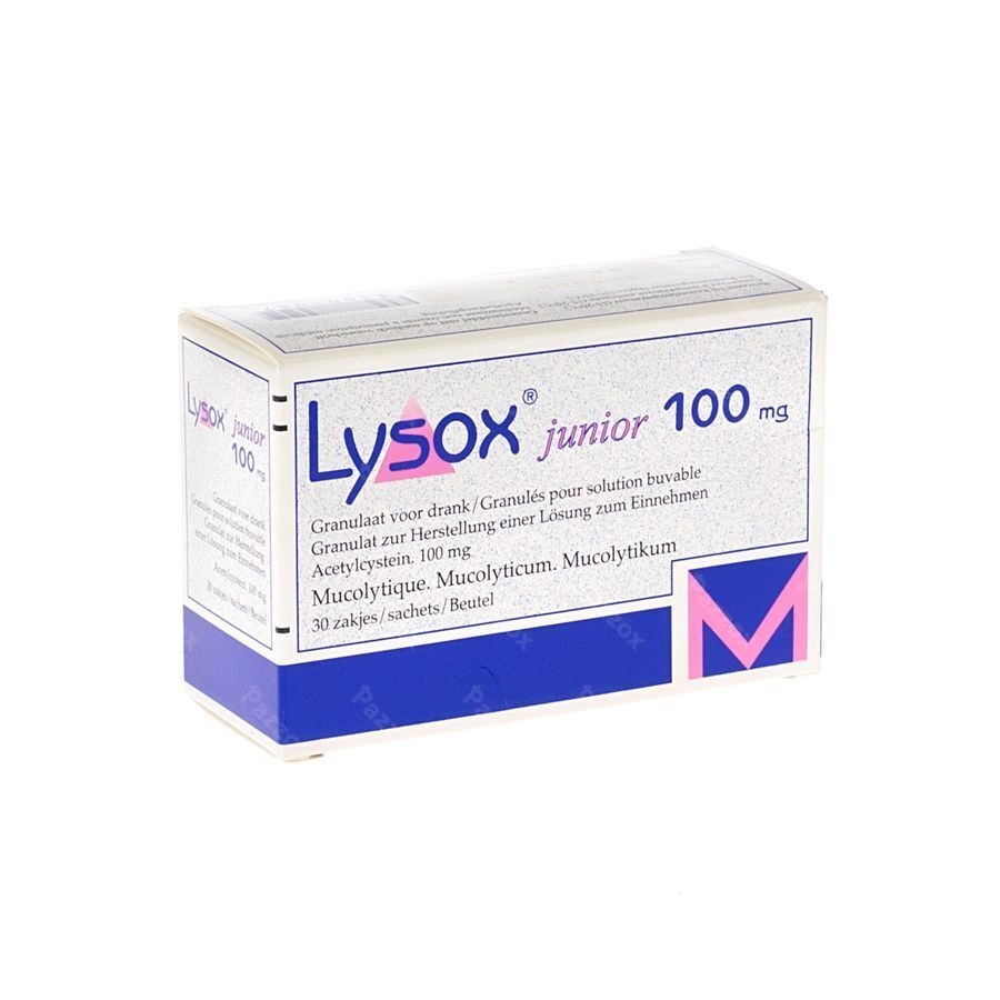 Lysox Junior Gran Sach 30x100mg
