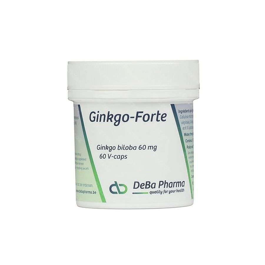 DeBa Pharma Ginkgo-Forte 60 Capsules