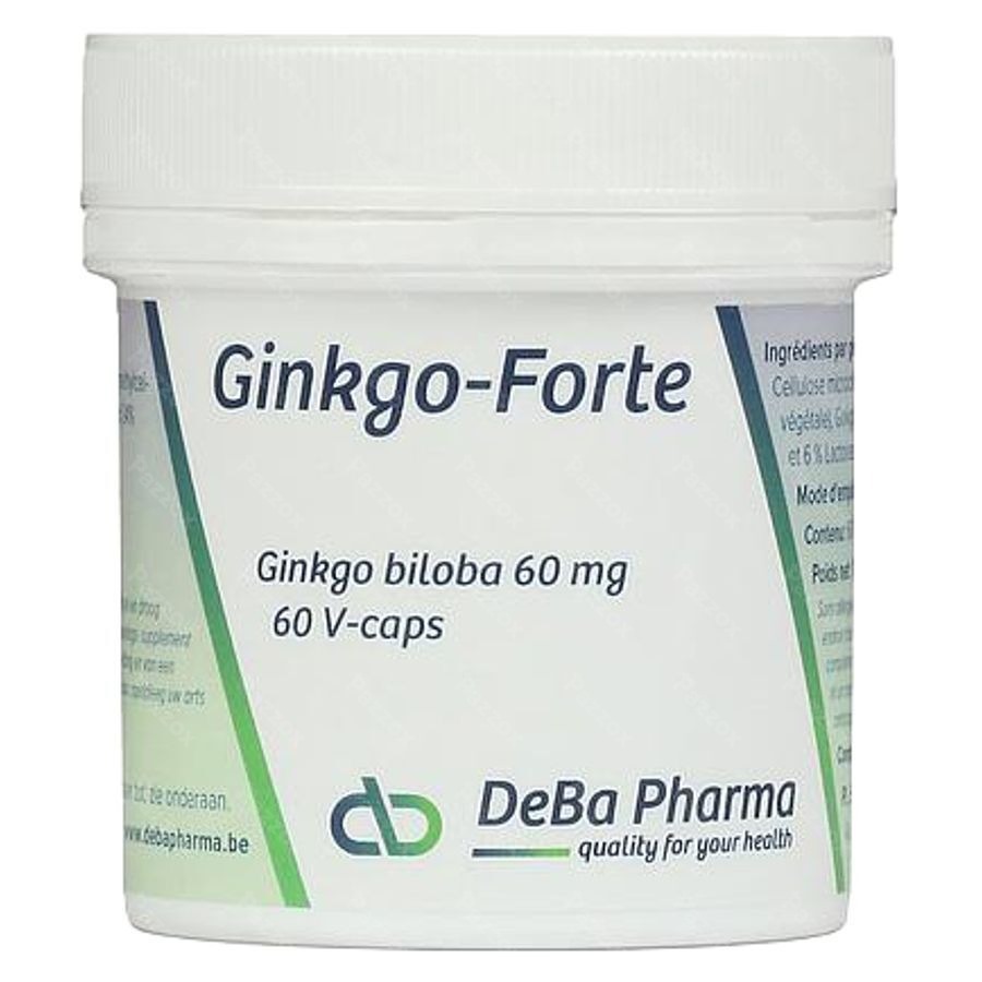 DeBa Pharma Ginkgo-Forte 60 Capsules