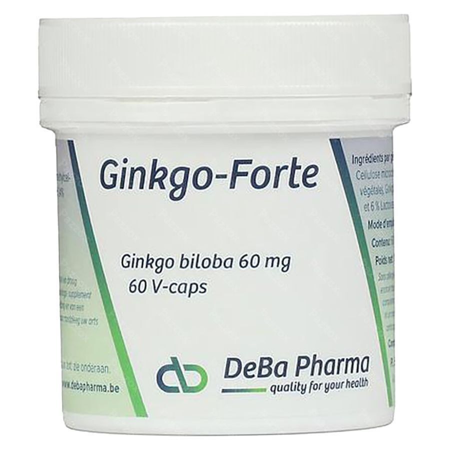 DeBa Pharma Ginkgo-Forte 60 Capsules