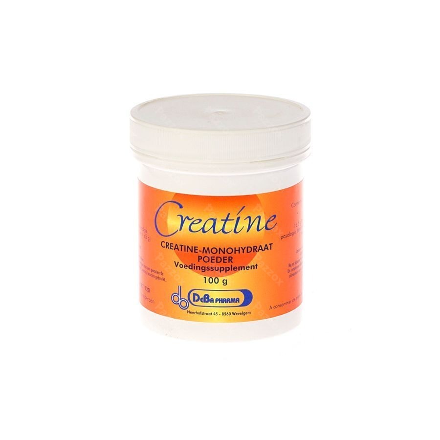 Creatine Monohydraat Pdr Oplosbaar 100g Deba