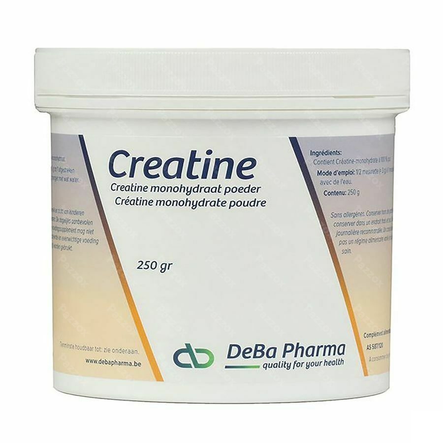 Creatine Monohydraat Pdr Oplosbaar 250g Deba