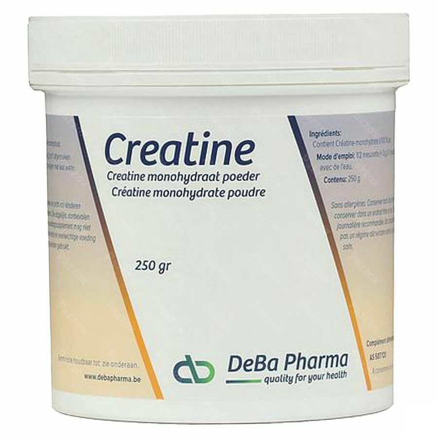 Creatine Monohydraat Pdr Oplosbaar 250g Deba