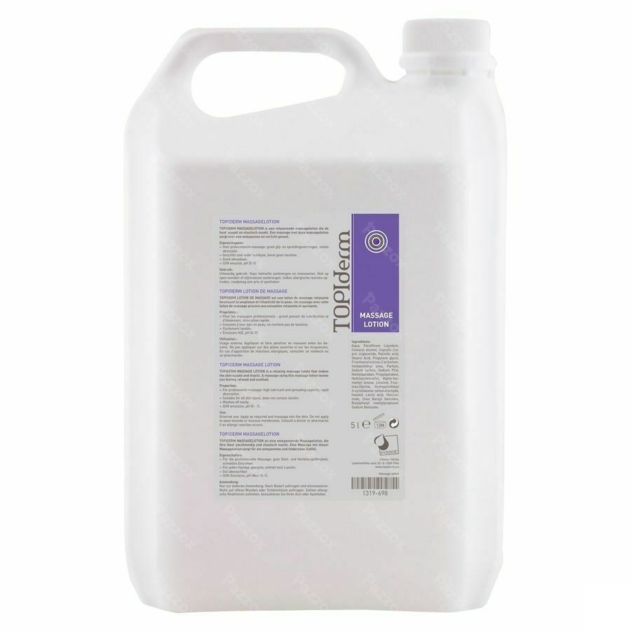 Topiderm Massage Lotion 5l