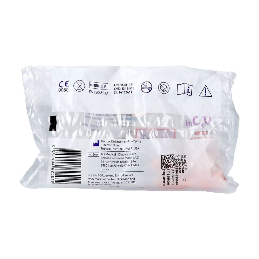 Microfine Ins.spuit 0,5ml 30g 8mm 10 324825