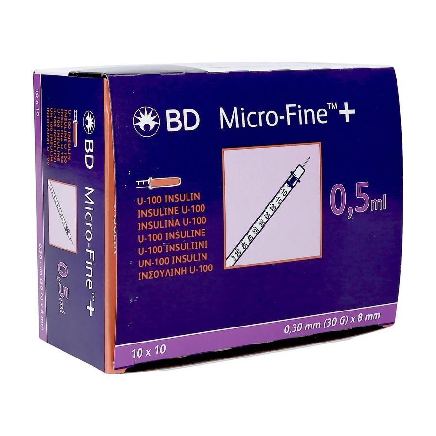 Microfine Ins.spuit 0,5ml 30g 8mm 100 324825