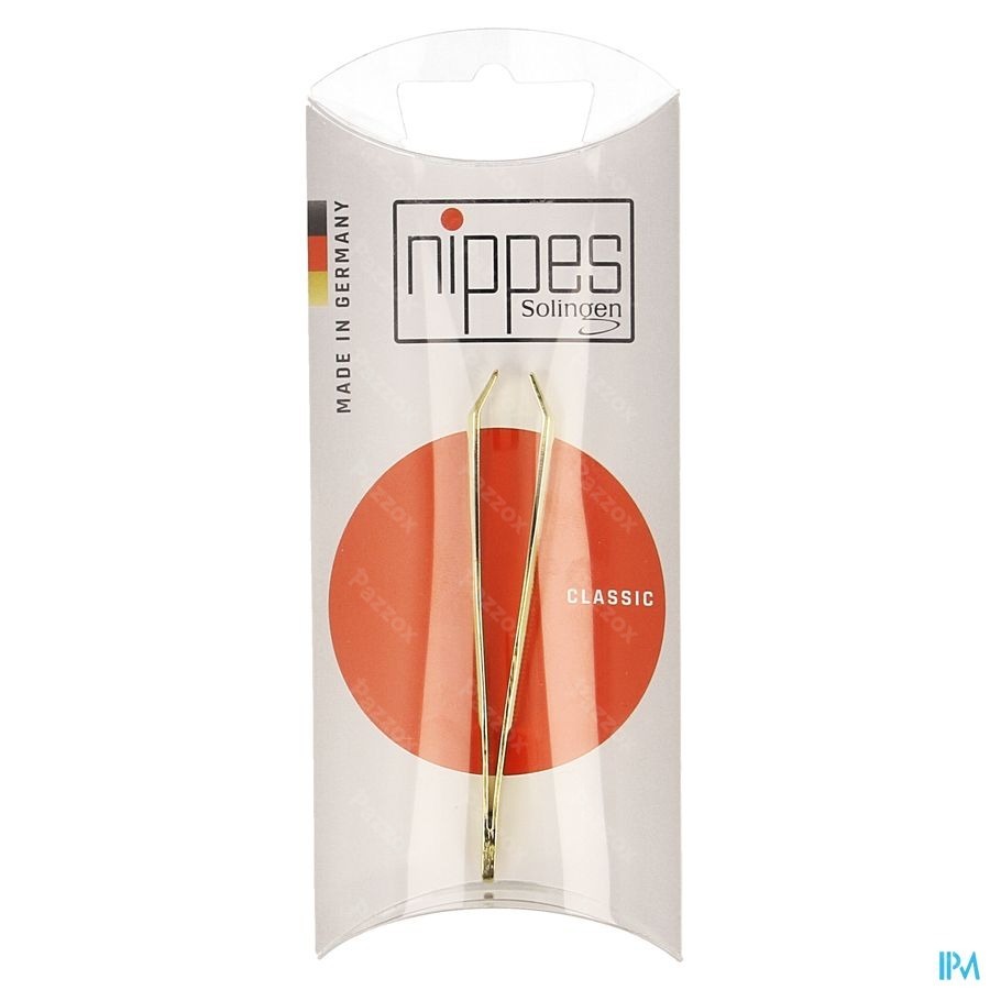 Nippes Epileerpincet Verguld N9g